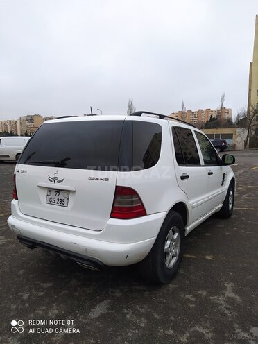 Mercedes ML 320 4MATIC 2001, 373,214 km - 3.2 л - Bakı