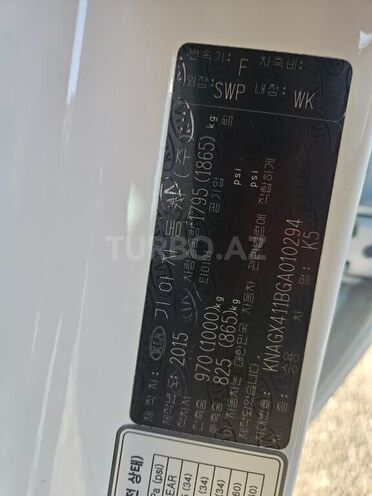 Kia Optima 2015, 161,540 km - 2.0 l - Qazax
