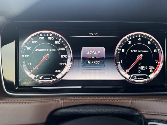 Mercedes S 63 AMG 2014, 110,000 km - 5.5 l - Bakı
