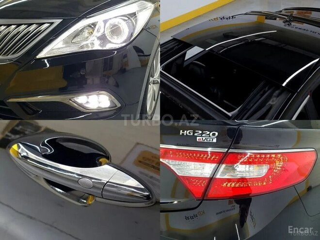 Hyundai Grandeur 2015, 196,000 km - 2.2 l - Qazax