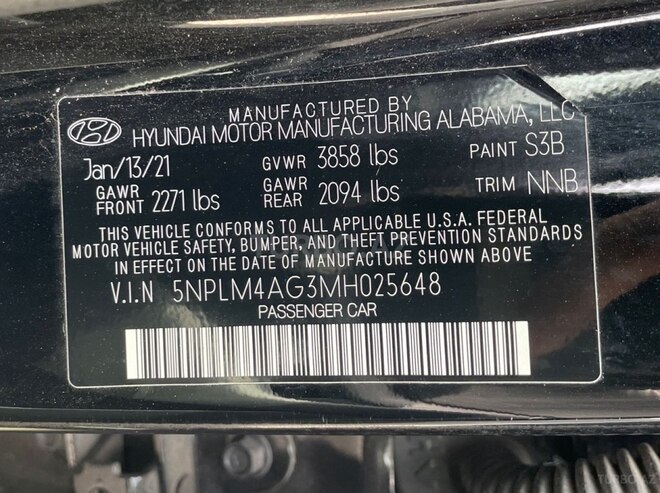 Hyundai Elantra N 2021, 81,000 km - 2.0 l - Bakı