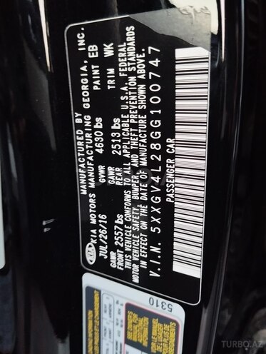 Kia Optima 2016, 89,000 km - 2.0 л - Bakı