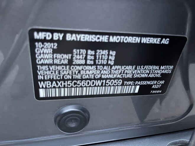 BMW 528 2012, 298,000 km - 2.0 л - Bakı