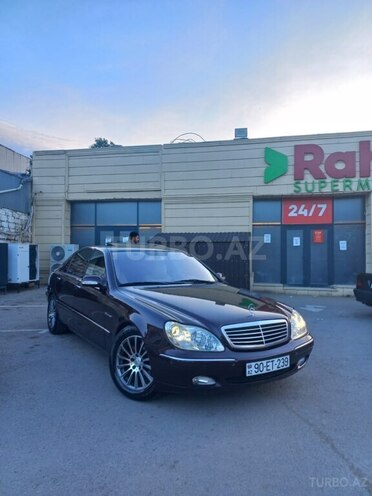 Mercedes S 320 2000, 245,000 km - 3.2 l - Bakı