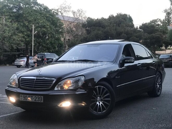 Mercedes S 320 2000, 245,000 km - 3.2 l - Bakı
