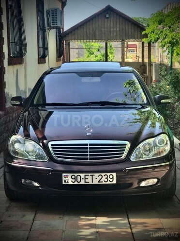 Mercedes S 320 2000, 245,000 km - 3.2 l - Bakı