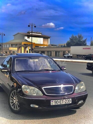 Mercedes S 320 2000, 245,000 km - 3.2 l - Bakı