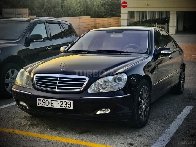 Mercedes S 320 2000, 245,000 km - 3.2 l - Bakı
