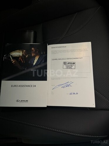 Lexus ES 300h 2023, 3,500 km - 2.5 l - Bakı