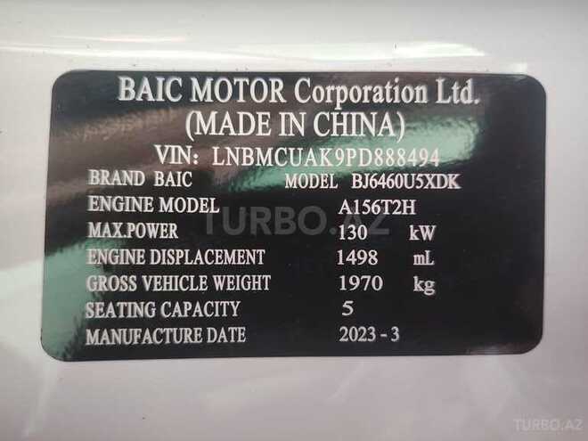 Baic X55 II 2023, 9,900 km - 1.5 l - Bakı