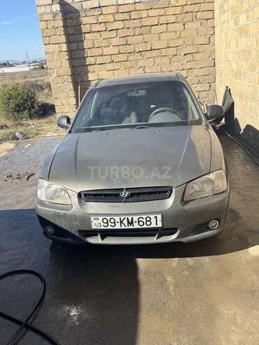 Hyundai Accent 2002, 230,000 km - 1.6 l - Şəmkir