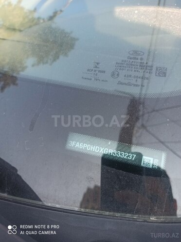 Ford Fusion (North America) 2016, 177,000 km - 1.5 l - Bakı