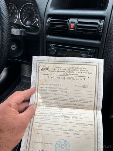 Opel Astra 2000, 158,000 km - 1.8 l - Bakı