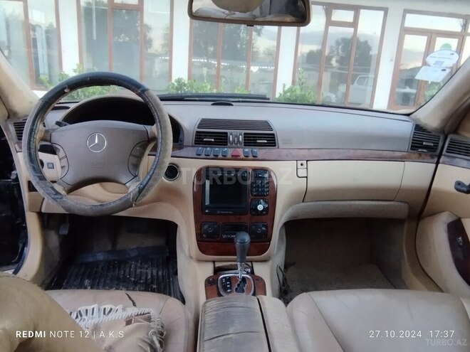 Mercedes S 320 2002, 423,181 km - 3.2 l - Bakı