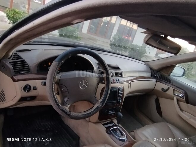 Mercedes S 320 2002, 423,181 km - 3.2 l - Bakı