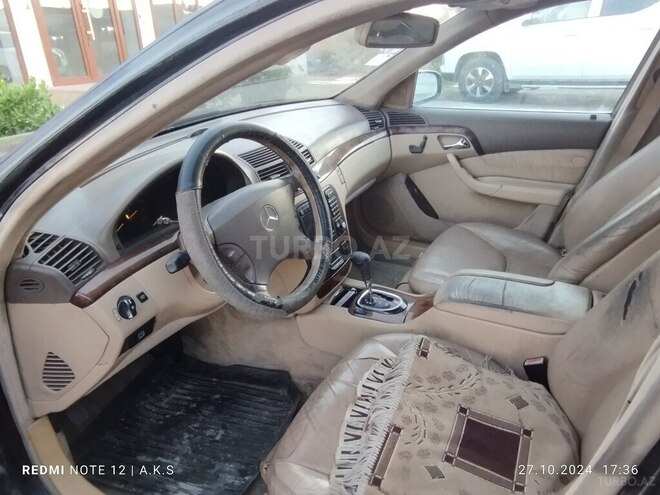 Mercedes S 320 2002, 423,181 km - 3.2 l - Bakı