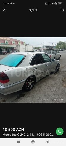 Mercedes C 240 1998, 300,000 km - 2.4 l - Mingəçevir