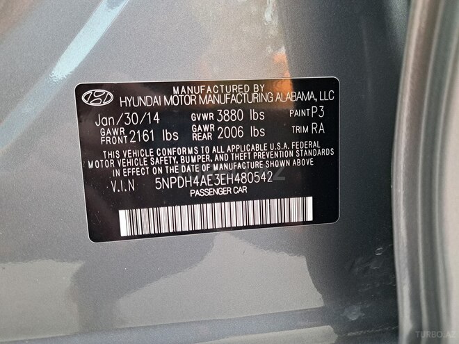 Hyundai Elantra 2014, 235,000 km - 1.8 l - Şəki