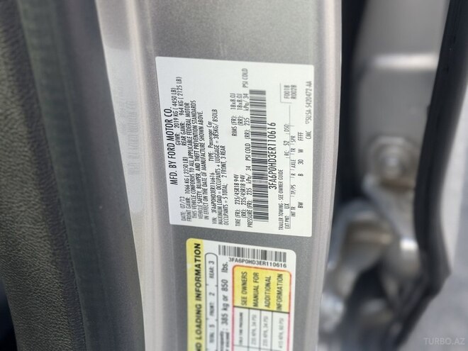 Ford Fusion (North America) 2013, 280,000 km - 1.5 л - Bakı
