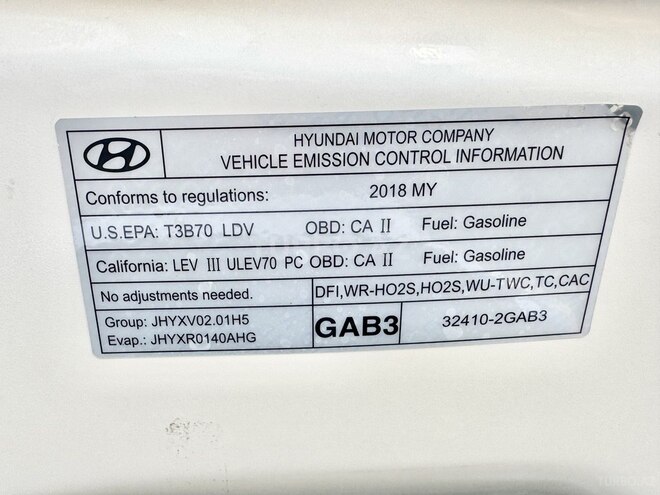 Hyundai Sonata 2018, 66,466 km - 2.0 l - Bakı