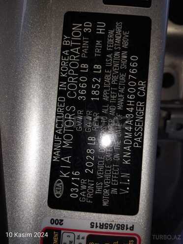 Kia Rio 2016, 136,000 km - 1.6 l - Bakı
