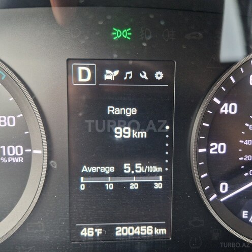 Hyundai Sonata 2017, 200,500 km - 2.0 l - Bakı