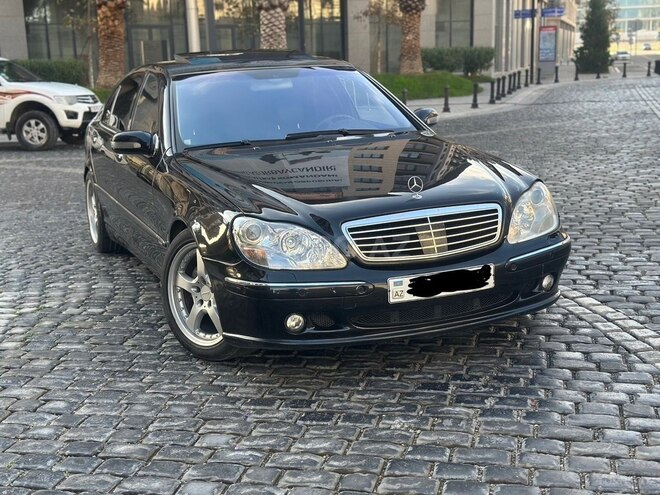 Mercedes S 500 2002, 288,000 km - 5.0 l - Bakı