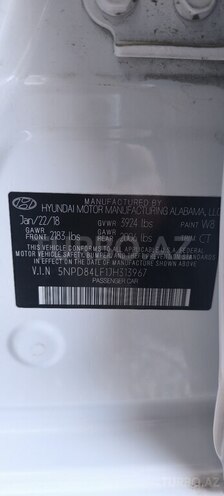 Hyundai Elantra 2018, 155,463 km - 2.0 л - Astara
