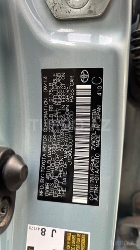 Toyota Prius 2014, 160,000 km - 1.8 l - Bakı