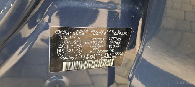 Hyundai Elantra 2016, 96,000 km - 2.0 l - Bakı