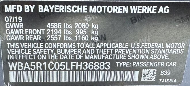 BMW 330 2019, 117,300 km - 2.0 l - Bakı