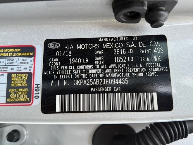Kia Rio 2018, 136,800 km - 1.6 l - Bakı
