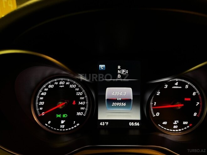 Mercedes C 300 2016, 209,500 km - 2.0 l - Gəncə