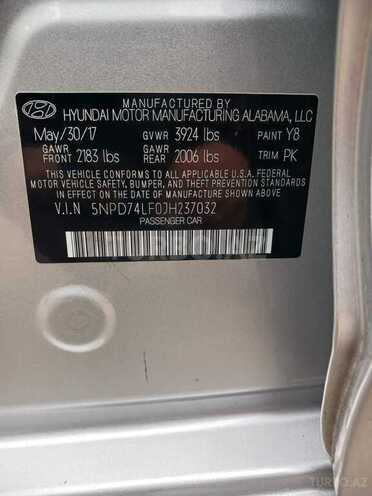 Hyundai Elantra 2017, 209,000 km - 2.0 l - Sumqayıt
