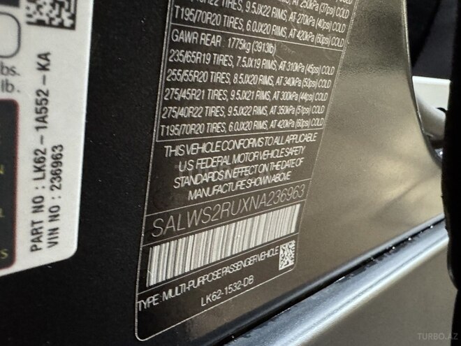 Land Rover RR Sport 2022, 31,800 km - 3.0 л - Bakı