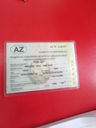 Mercedes E 300 d 1990, 350,000 km - 3.0 л - Ağstafa