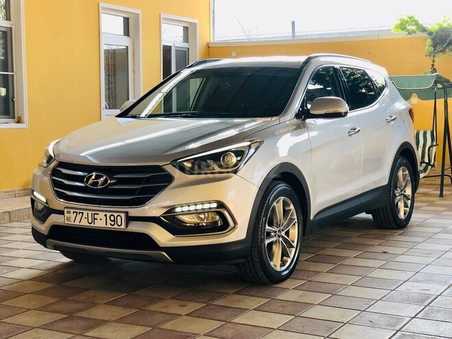 Hyundai Santa Fe 2015, 195,500 km - 2.0 l - Tovuz