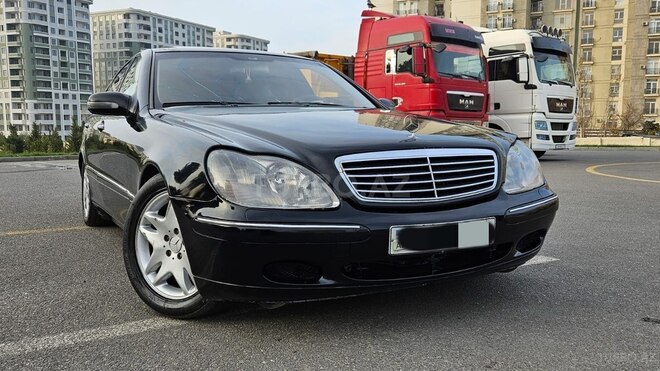Mercedes S 320 2002, 236,500 km - 3.2 l - Bakı