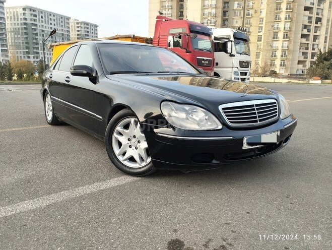 Mercedes S 320 2002, 236,500 km - 3.2 l - Bakı