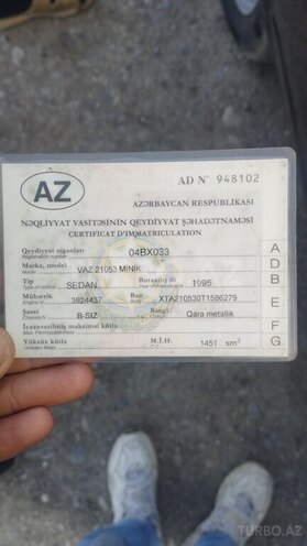 LADA (VAZ) 2107 1995, 700,000 km - 1.6 л - 
