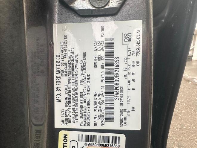 Ford Fusion (North America) 2013, 330,000 km - 1.5 л - Bakı