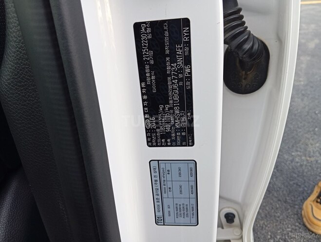 Hyundai Santa Fe 2016, 154,764 km - 2.0 l - Şirvan