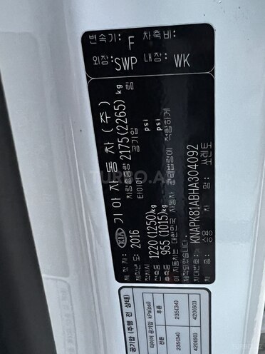 Kia Sorento 2016, 165,000 km - 2.0 l - Bakı