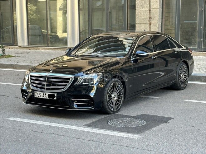 Mercedes S 560 4MATIC 2019, 158,000 km - 4.0 l - Bakı