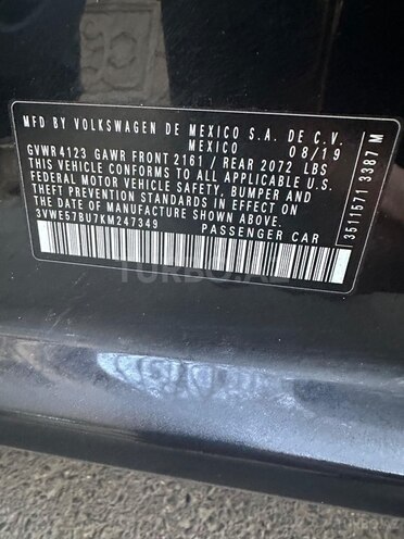 Volkswagen Jetta 2019, 96,000 km - 1.4 l - Bakı