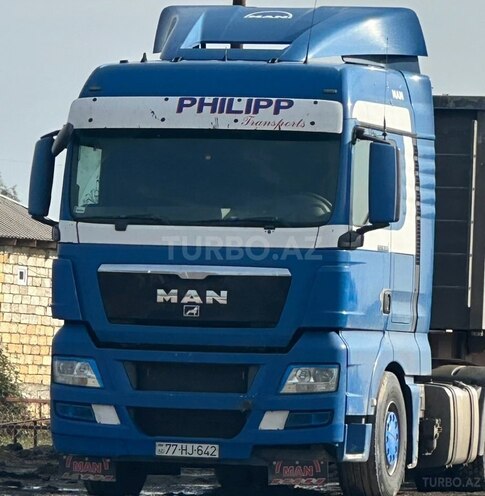 MAN TGX 18.480 2008, 1,285,000 km - 12.0 l - Lənkəran
