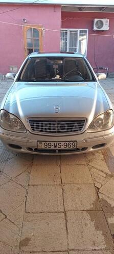 Mercedes S 320 2000, 400,000 km - 3.2 л - Bakı