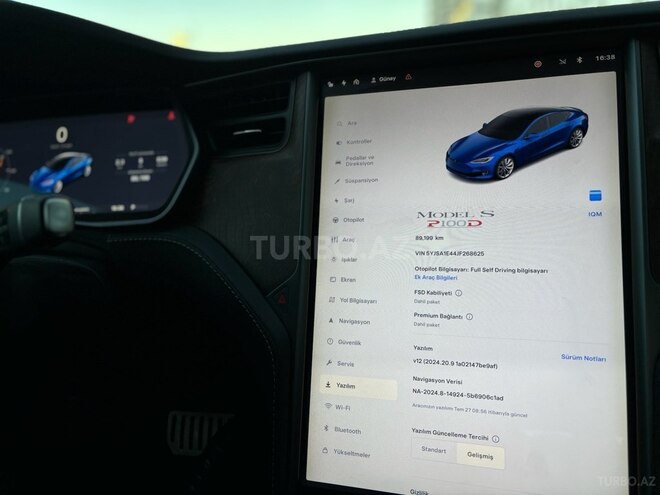 Tesla Model S 2018, 98,500 km - 0.0 л - Bakı