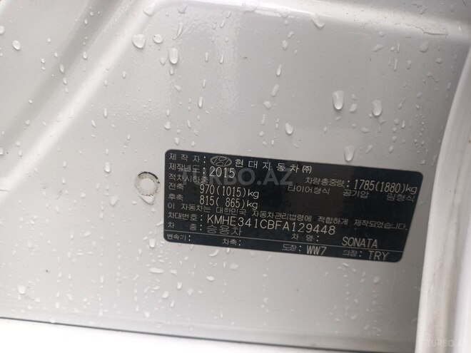 Hyundai Sonata 2015, 170,000 km - 2.0 l - Bakı