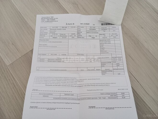 Mitsubishi Attrage 2015, 149,000 km - 1.2 l - Gəncə